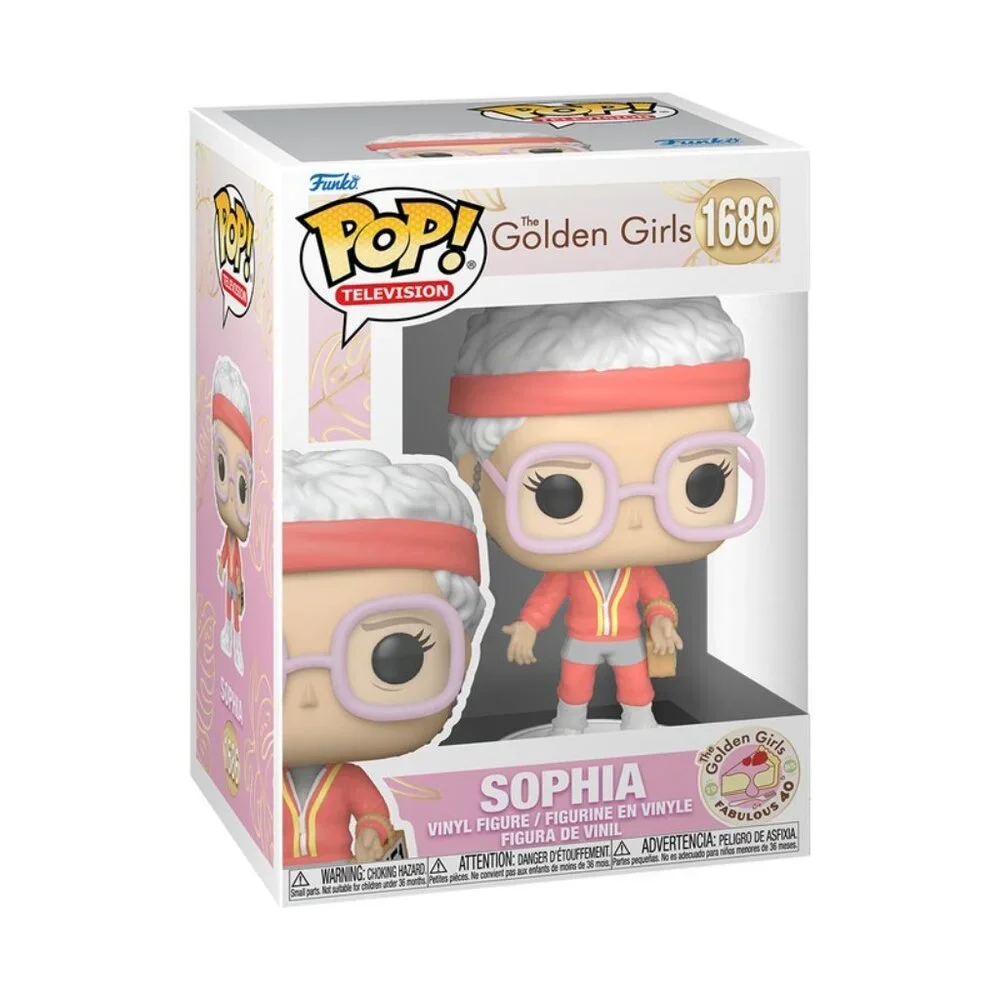 Funko POP! The Golden Girls Sophia in Gym Outfit Fabulous 40 Figure #1686